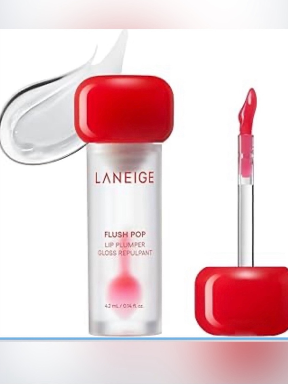LANEIGE Flush Pop Lip Plumper Gloss- NEW